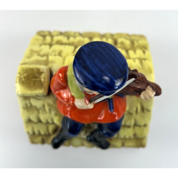 Vtg Music Figurine Fiddler On The Roof Music Fig '72 Plays Sunrise, Sunset Japan - Picture 7 of 16